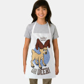 DAS JAHR OHNE SANTA CLAUS™ | Vixen "Oh Deer" Schürze (Insitu)