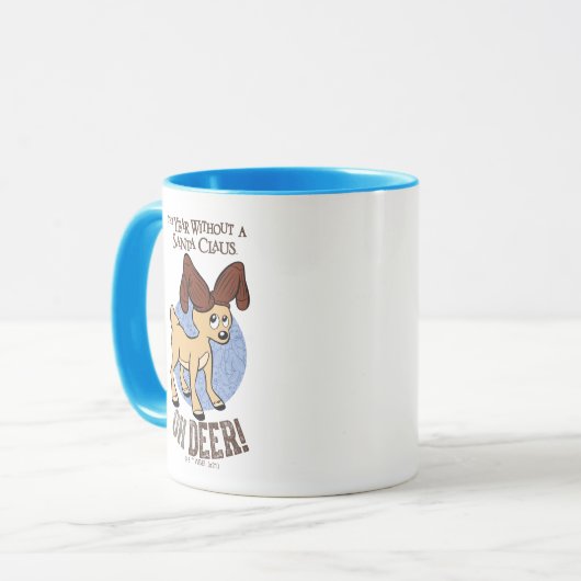 DAS JAHR OHNE SANTA CLAUS™ | Vixen "Oh Deer" Tasse (Vorderseite Links)