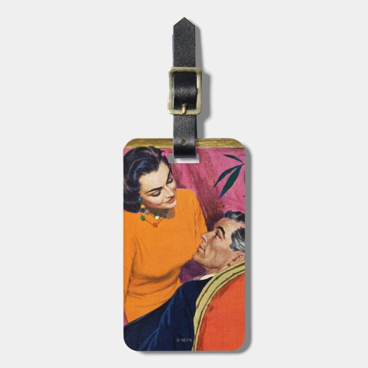 Das Jahr von Unzufriedenheit Gepäckanhänger (Vorderseite vertikal)