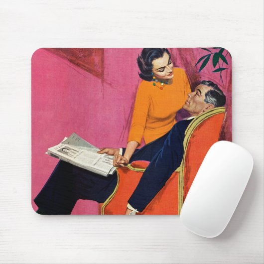 Das Jahr von Unzufriedenheit Mousepad (Mit Mouse)
