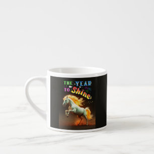 Das Jahr zum Glänzen Espressotasse