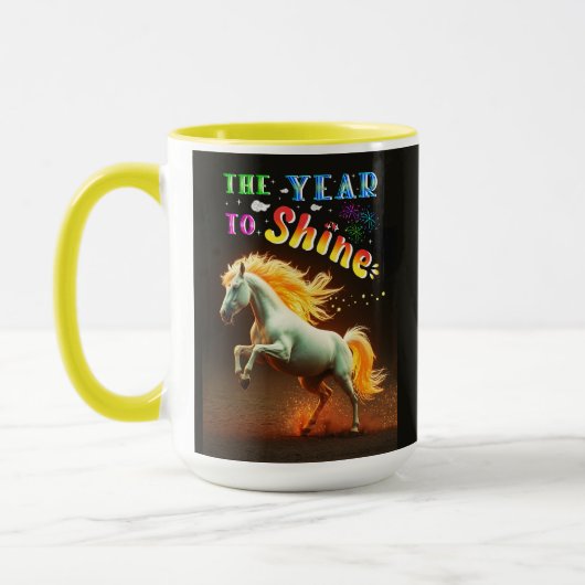 Das Jahr zum Strahlen Tasse (Links)