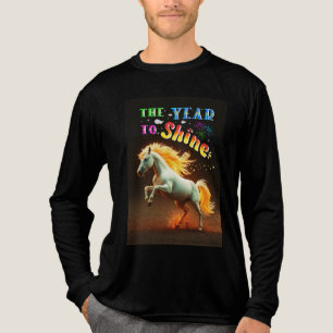 Das Jahr zum Strahlen Tri-Blend Shirt