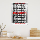 "DAS JAHRESENDPLAN" [6695670] POSTER (Küche)