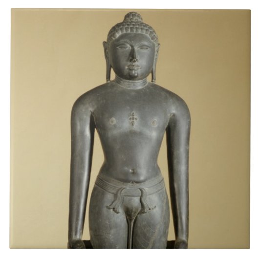 Das Jain Tirthankara, Parsvanatha, Rajasthan, Prat Fliese (Vorderseite)