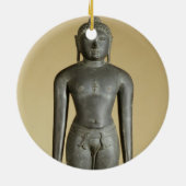 Das Jain Tirthankara, Parsvanatha, Rajasthan, Prat Keramikornament (Hinten)