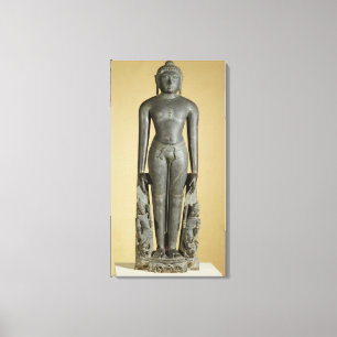 Das Jain Tirthankara, Parsvanatha, Rajasthan, Prat Leinwanddruck