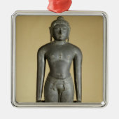 Das Jain Tirthankara, Parsvanatha, Rajasthan, Prat Ornament Aus Metall (Vorne)