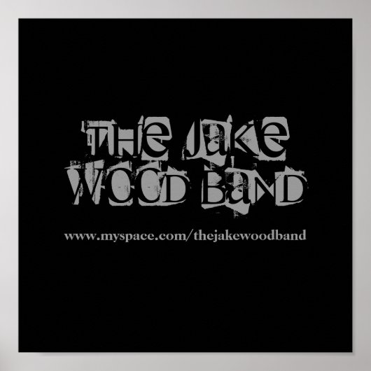 Das Jake Wood Band Poster (Vorne)