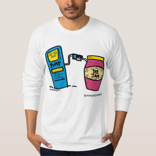 Das Jam-Hemd aufpumpen T-Shirt (Vorderseite)