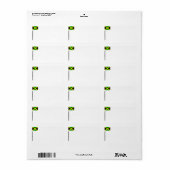 Das Jamkingshow-Adresslabel Adressaufkleber (Vorne)