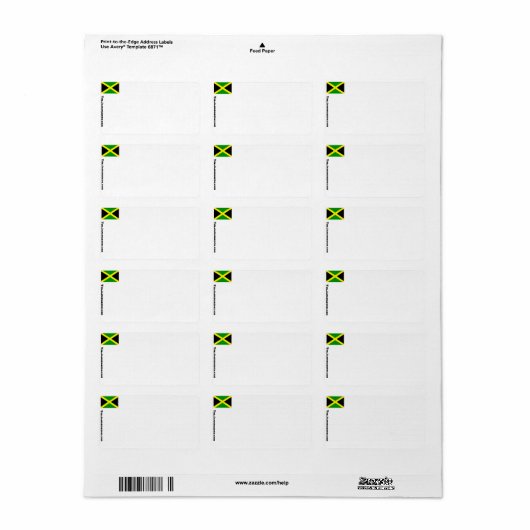 Das Jamkingshow-Adresslabel Adressaufkleber (Vorne)