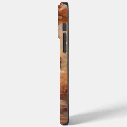 Das japanische Kinn im Herbst Inspiriere Case-Mate iPhone Hülle (Rückseite / Links)