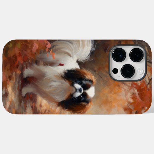 Das japanische Kinn im Herbst Inspiriere Case-Mate iPhone Hülle (Rückseite (Horizontal))