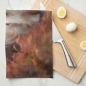 Das japanische Kinn im Herbst Inspiriere Geschirrtuch (Viertel Falte)