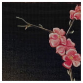 Das japanische Vase-Fabric Stoff (Nahaufnahme)