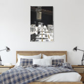 Das japanische Versuchsmodul, das verfügbar ist Leinwanddruck (Insitu (Schlafzimmer))