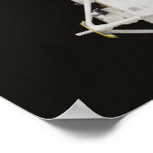 Das japanische Versuchsmodul, das verfügbar ist Poster (Ecke)