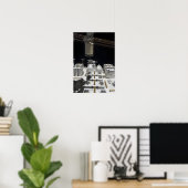 Das japanische Versuchsmodul, das verfügbar ist Poster (Heimbüro)