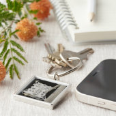 Das japanische Versuchsmodul exponierte Anlage 2 Schlüsselanhänger (Seite)