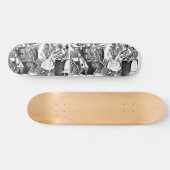 "Das Jarabe in der anderen Welt tanzend " Skateboard (Horizontal)