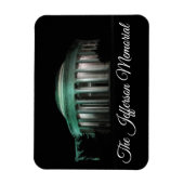 Das Jefferson-Gedächtnis in der Nacht Magnet (Vertikal)