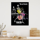 Das Jenseits von ROCKS! Poster (Küche)