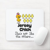 Das Jersey-Küken Mousepad (Mit Mouse)