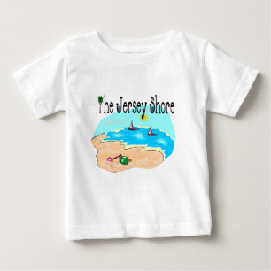 Das Jersey-Ufer Baby T-shirt