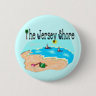 Das Jersey-Ufer Button