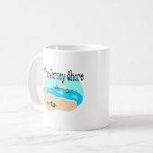Das Jersey-Ufer Kaffeetasse (Vorderseite Links)