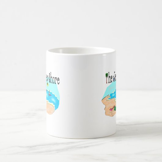 Das Jersey-Ufer Kaffeetasse (Mittel)