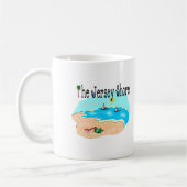 Das Jersey-Ufer Kaffeetasse (Links)