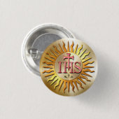 Das Jesuit-Siegel Button (Vorne & Hinten)