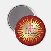 Das Jesuit-Siegel Magnet (Vorderseite/Rückseite)