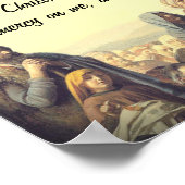 Das Jesus-Gebet-Poster Poster (Ecke)