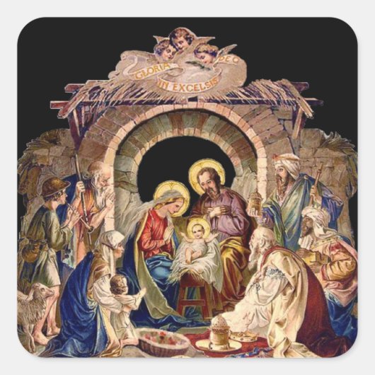 Das Jesuskind Sticker (Vorderseite)
