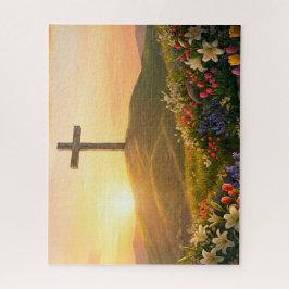 Das Jesuskreuz Osterrätsel Puzzle