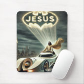 Das Jesusmobil: Retter in der Nacht Mousepad (Mit Mouse)