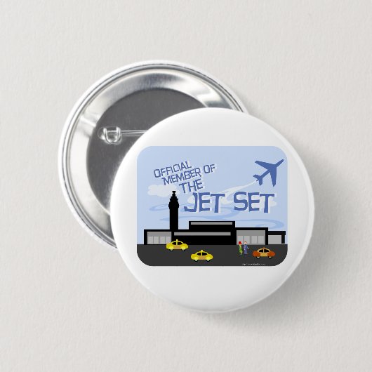 Das Jet-Set! Button (Vorne & Hinten)