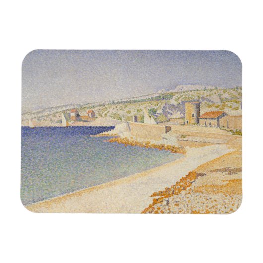 Das Jetty in Cassis Magnet (Horizontal)