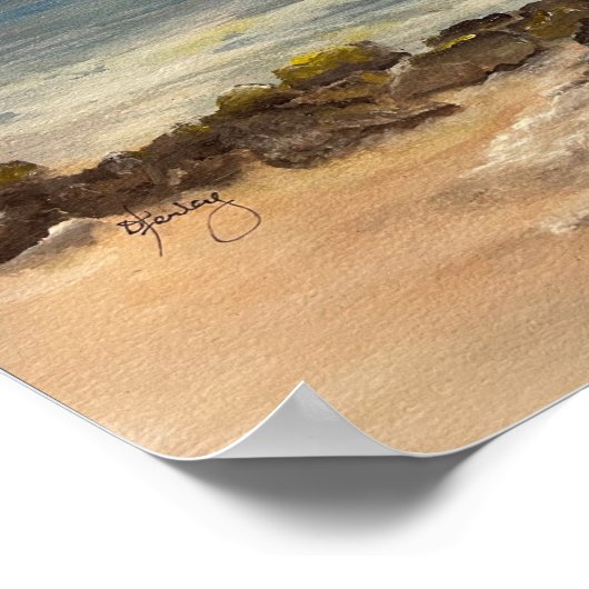 Das Jetty Poster (Ecke)