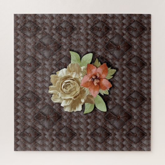 Das Jigsaw Puzzle Dekor der 3D-Lederakademie (Vertikal)