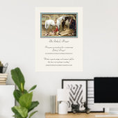 Das Jockey-Gebet ~ Legen Sie Ihr Gebet hier! Poster (Heimbüro)