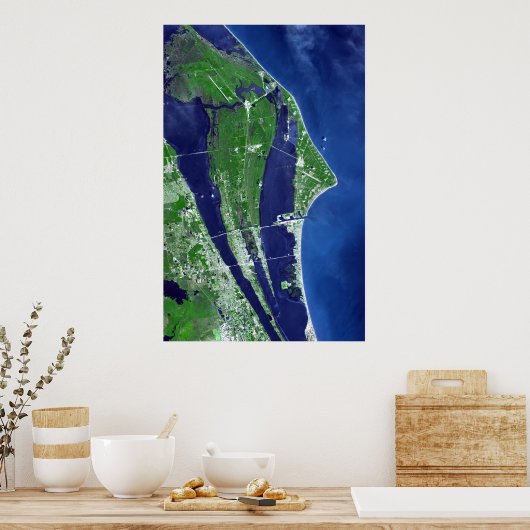 Das John F Kennedy Space Center Poster (Küche)