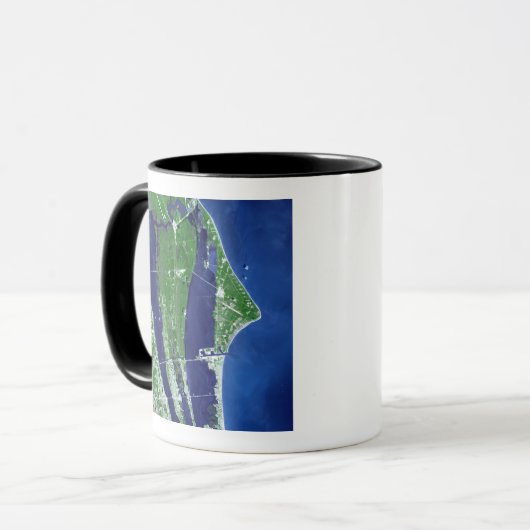 Das John F Kennedy Space Center Tasse (Vorderseite Links)