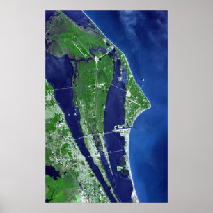 Das John- F. KennedyRaumfahrtzentrum Poster