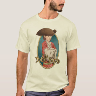 Das John King Label - weißes T-Shirt