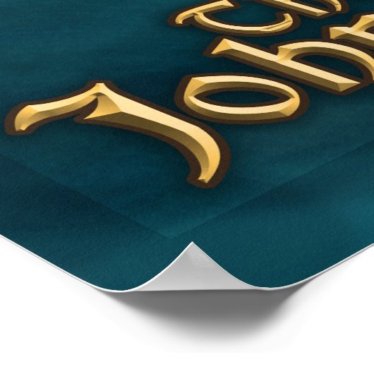 Das John King Poster (Ecke)