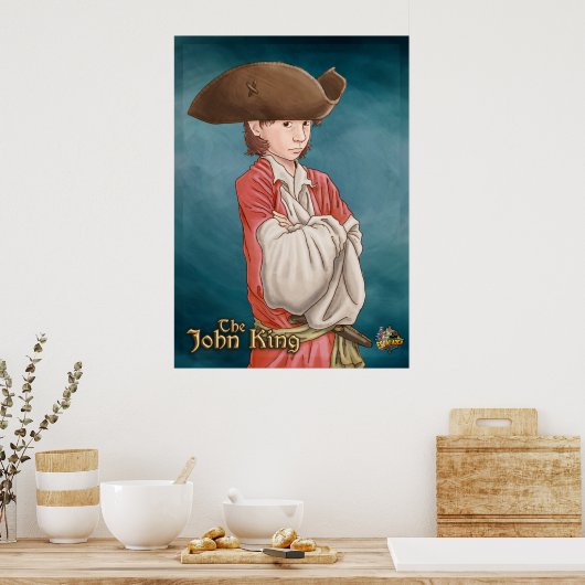 Das John King Poster (Küche)